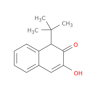 2(1H)-Naphthalenone, 1-(1,1-dimethylethyl)-3-hydroxy-