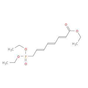 2,4,6-Octatrienoic acid, 8-(diethoxyphosphinyl)-, ethyl ester, (E,E,E)-