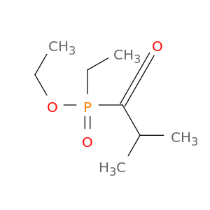 Phosphinic acid, (1-carbonyl-2-methylpropyl)ethyl-, ethyl ester