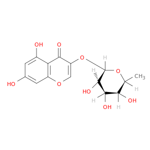 5,7-dihydroxy-3-[(2S,3R,4R,5S,6S)-3,4,5-trihydroxy-6-methyl-oxan-2-yl]oxy-chromen-4-one