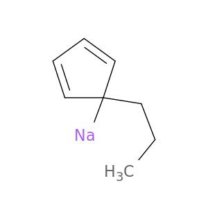 Sodium, (1-propyl-2,4-cyclopentadien-1-yl)-