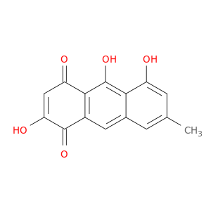 1,4-Anthracenedione, 2,5,10-trihydroxy-7-methyl-