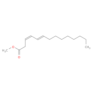 3,5-Tetradecadienoic acid, methyl ester, (Z,E)-