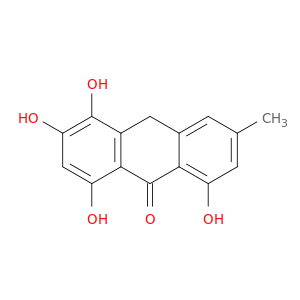 9(10H)-Anthracenone, 1,3,4,8-tetrahydroxy-6-methyl-