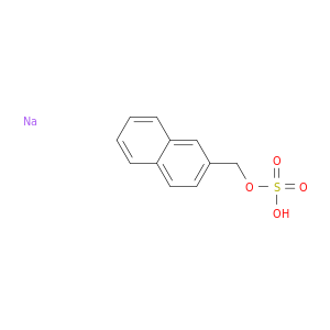 2-Naphthalenemethanol,2-(hydrogen sulfate), sodium salt (1:1)