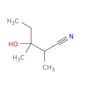 Pentanenitrile, 3-hydroxy-2,3-dimethyl-