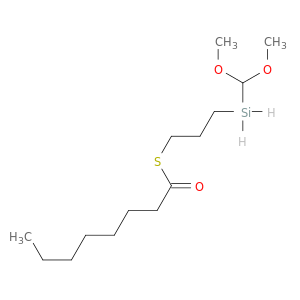 Octanethioic acid, S-[3-(dimethoxymethylsilyl)propyl] ester