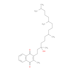 1,4-Naphthalenedione,2-(3-hydroxy-3,7,11,15-tetramethylhexadecyl)-3-methyl-