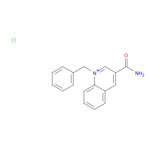 Quinolinium, 3-(aminocarbonyl)-1-(phenylmethyl)-, chloride
