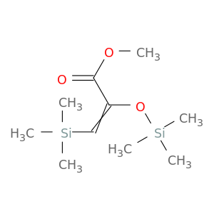 2-Propenoic acid, 3-(trimethylsilyl)-2-[(trimethylsilyl)oxy]-, methyl ester