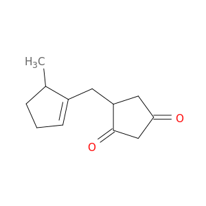 1,3-Cyclopentanedione, 4-[(5-methyl-1-cyclopenten-1-yl)methyl]-