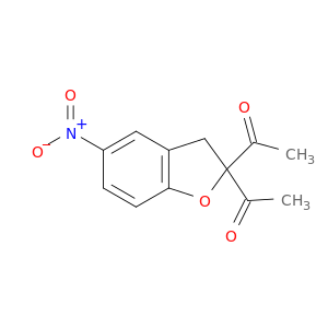 Ethanone, 1,1'-(5-nitro-2(3H)-benzofuranylidene)bis-
