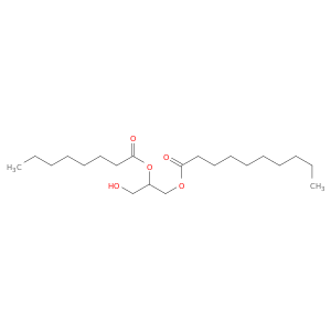 Decanoic acid, 3-hydroxy-2-[(1-oxooctyl)oxy]propyl ester