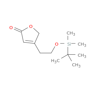 2(5H)-Furanone, 4-[2-[[(1,1-dimethylethyl)dimethylsilyl]oxy]ethyl]-