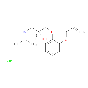 2-丙醇,1-[(1-甲乙基)氨基]-3-[2-(2-丙基氧基)苯氧基]-,盐酸盐,(S)-