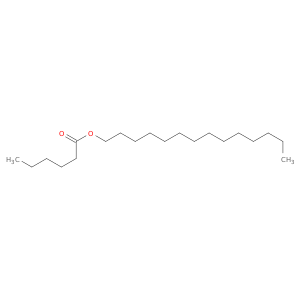 Hexanoic acid, tetradecyl ester