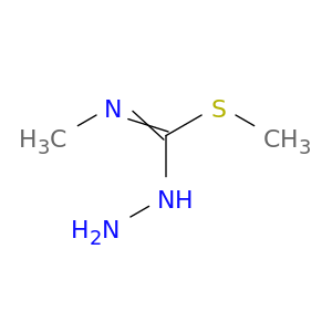 Hydrazinecarboximidothioic acid, N-methyl-, methyl ester