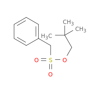 Benzenemethanesulfonic acid, 2,2-dimethylpropyl ester