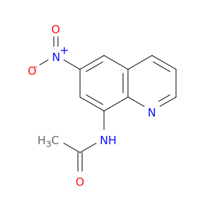 Acetamide, N-(6-nitro-8-quinolinyl)-