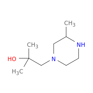 2-methyl-1-(3-methylpiperazin-1-yl)propan-2-ol