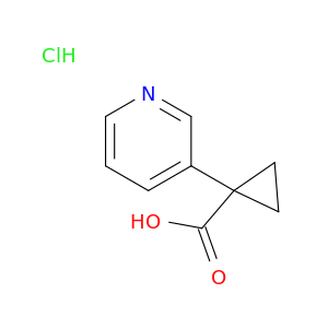 环丙烷羧酸,1-(3-吡啶基)-,盐酸盐(1：1)