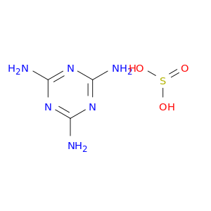 1,3,5-Triazine-2,4,6-triamine, sulfite