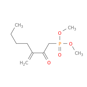 Phosphonic acid, (3-methylene-2-oxoheptyl)-, dimethyl ester