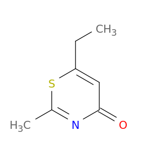 4H-1,3-Thiazin-4-one, 6-ethyl-2-methyl-