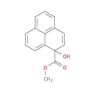 1H-Phenalene-1-carboxylic acid, 1-hydroxy-, methyl ester