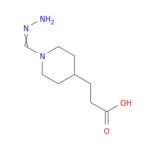 4-Piperidinepropanoic acid, 1-(aminoiminomethyl)-