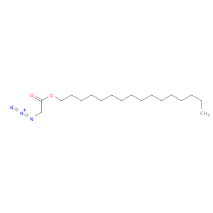 Acetic acid, azido-, hexadecyl ester