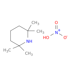 Piperidine, 2,2,6,6-tetramethyl-, nitrate (1:1)
