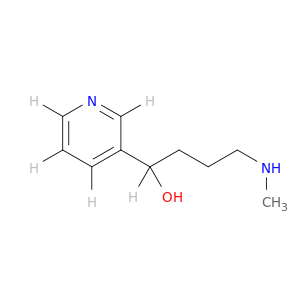 4-(Methylamino)-1-(3-pyridyl)-1-butanol-1,2',3',4',5',6'-13C6