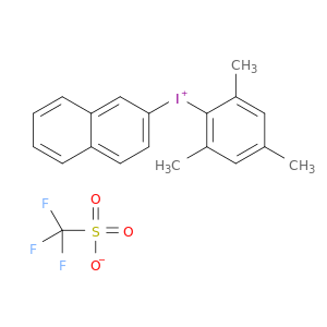 Mesityl(naphthalen-2-yl)iodonium trifluoromethanesulfonate