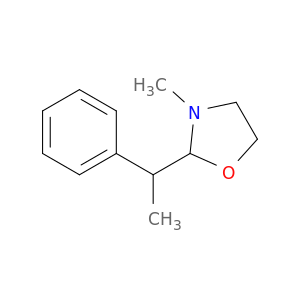 Oxazolidine, 3-methyl-2-(1-phenylethyl)-