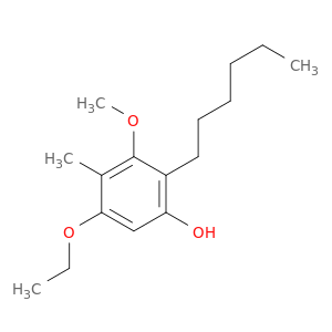 Phenol, 5-ethoxy-2-hexyl-3-methoxy-4-methyl-
