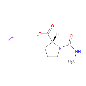 potassium (2R)-1-(methylcarbamoyl)pyrrolidine-2-carboxylate