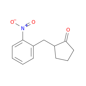2-[(2-nitrophenyl)methyl]cyclopentan-1-one