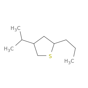 Thiophene, tetrahydro-4-(1-methylethyl)-2-propyl-