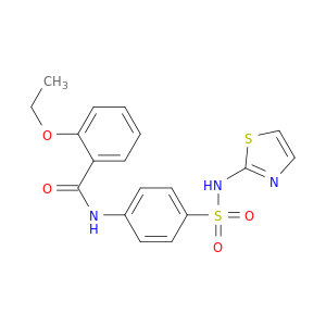 Benzamide, 2-ethoxy-N-[4-[(2-thiazolylamino)sulfonyl]phenyl]-