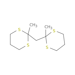 1,3-Dithiane,2,2'-methylenebis[2-methyl-