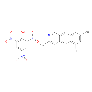 Benz[g]isoquinoline, 3,6,8-trimethyl-, compd. with 2,4,6-trinitrophenol(1:1)