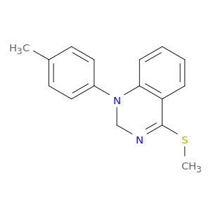Quinazoline, 1,2-dihydro-1-(4-methylphenyl)-4-(methylthio)-