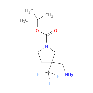 tert-Butyl 3-(aminomethyl)-3-(trifluoromethyl)pyrrolidine-1-carboxylate