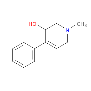 3-Pyridinol,1,2,3,6-tetrahydro-1-methyl-4-phenyl-