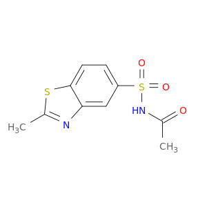 N-[(2-甲基-5-苯并噻唑基)磺酰基]乙酰胺