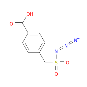 Benzoic acid, 4-[(azidosulfonyl)methyl]-