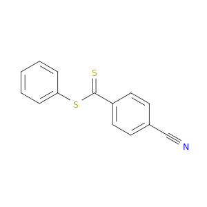 Benzenecarbodithioic acid, 4-cyano-, phenyl ester