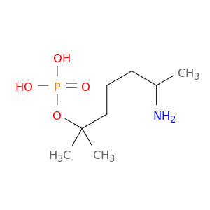 6-amino-2-methylheptan-2-yl dihydrogen phosphate