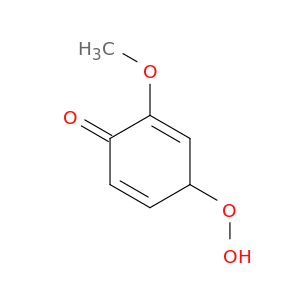 2,5-Cyclohexadien-1-one, 4-hydroperoxy-2-methoxy-